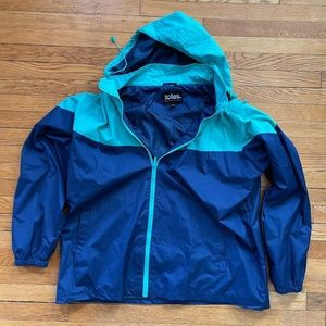 Totes Zip Up Rain Coat